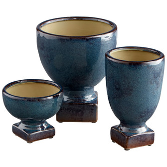 Planter in Blue Glaze (208|11046)