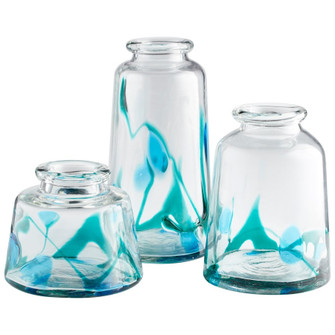 Vase in Blue/Clear (208|11070)