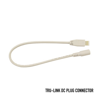 DC Plug Connector in White (399|DI-TR-PWR-DC-W)