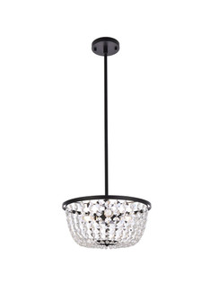 Gianna Three Light Pendant in Black (173|1114D13BK)