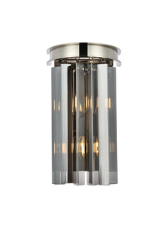 Sydney Two Light Wall Sconce in Polished Nickel (173|1208W8PN-SS/RC)