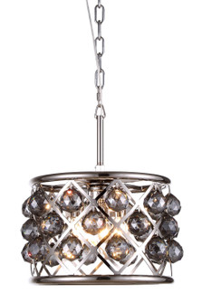 Madison Three Light Pendant in Polished Nickel (173|1214D12PN-SS/RC)