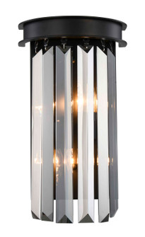 Sydney Two Light Wall Sconce in Matte Black (173|1238W8MB-SS/RC)