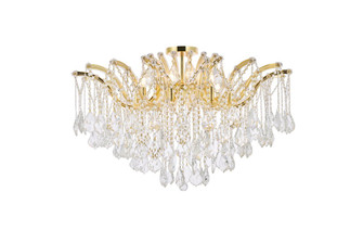 Maria Theresa Eight Light Flush Mount in Gold (173|2800F36G/RC)