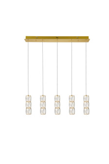 Polaris LED Pendant in Gold (173|3500D5G)