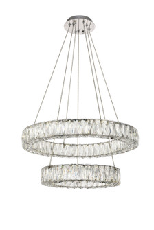 Monroe LED Chandelier in Chrome (173|3503G24C)