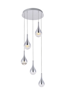 Amherst LED Chandelier in Chrome (173|3805D14C)