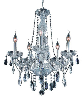 Verona Five Light Chandelier in Chrome (173|7955D21C/RC)