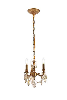 Lillie Three Light Pendant in French Gold (173|9103D10FG-GT/RC)