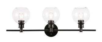 Collier Three Light Wall Sconce in Black (173|LD2318BK)