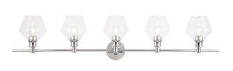 Gene Five Light Wall Sconce in Chrome (173|LD2324C)