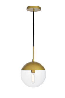 Eclipse One Light Pendant in Brass (173|LD6037BR)