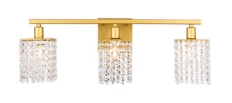 Phineas Three Light Wall Sconce in Brass (173|LD7010BR)