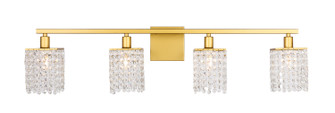 Phineas Four Light Wall Sconce in Brass (173|LD7012BR)