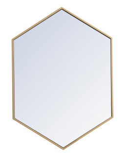 Decker Mirror in Brass (173|MR4424BR)