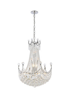 Corona 15 Light Chandelier in Chrome (173|V8949D24C/RC)