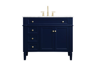 Park Avenue Single Bathroom Vanity in blue (173|VF12540BL)