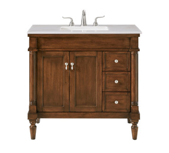 Lexington Single Bathroom Vanity Set in Walnut (173|VF13036WT)