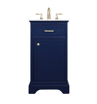 Americana Bathroom Vanity Set in Blue (173|VF15019BL)