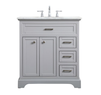 Americana Single Bathroom Vanity in grey (173|VF15032GR)