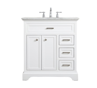 Americana Single Bathroom Vanity in White (173|VF15032WH)