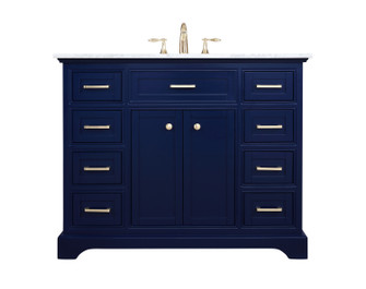 Americana Bathroom Vanity Set in Blue (173|VF15042BL)
