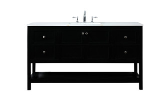 Theo Vanity Sink Set in Black (173|VF16460BK)