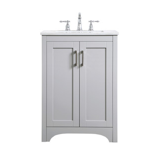 Moore Single Bathroom Vanity in Grey (173|VF17024GR)