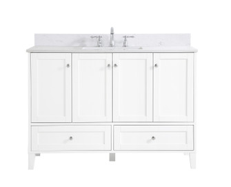 sommerville Bathroom Vanity Set in White (173|VF18048WH-BS)