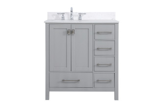 Irene Bathroom Vanity Set in Gray (173|VF18832GR-BS)