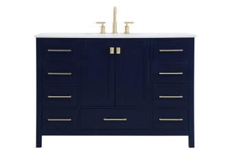 Irene Single Bathroom Vanity in Blue (173|VF18848BL)