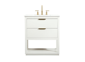 Larkin Vanity Sink Set in White (173|VF19230WH)