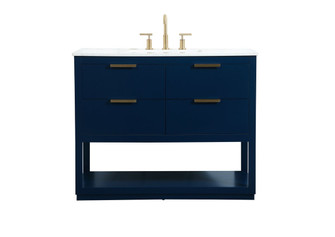 Larkin Vanity Sink Set in Blue (173|VF19242BL)