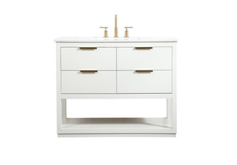 Larkin Vanity Sink Set in White (173|VF19242WH)
