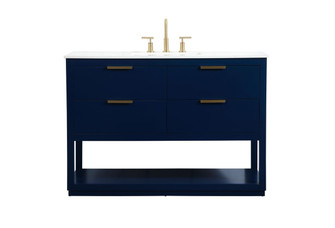 Larkin Vanity Sink Set in Blue (173|VF19248BL)