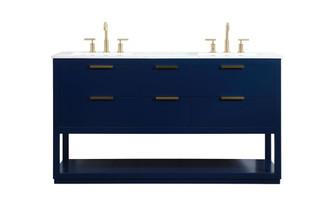 Larkin Vanity Sink Set in Blue (173|VF19260DBL)