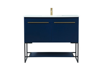 Sloane Vanity Sink Set in Blue (173|VF42540MBL)