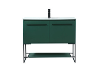 Sloane Vanity Sink Set in Green (173|VF42540MGN)