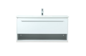Roman Vanity Sink Set in White (173|VF43540MWH)