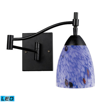 Celina LED Wall Sconce in Dark Rust (45|10151/1DR-BL-LED)