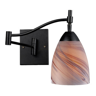 Celina One Light Wall Sconce in Dark Rust (45|10151/1DR-CR)