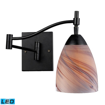 Celina LED Wall Sconce in Dark Rust (45|10151/1DR-CR-LED)