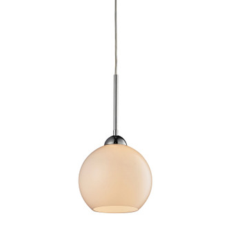 Cassandra One Light Mini Pendant in Polished Chrome (45|10240/1WH)