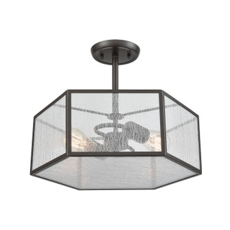 Spencer Two Light Semi Flush Mount in Oil Rubbed Bronze (45|10351/2)