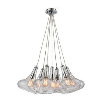 Orbital Seven Light Pendant in Polished Chrome (45|10422/7SR)