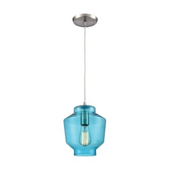 Barrel One Light Mini Pendant in Satin Nickel (45|10915/1)