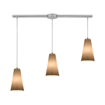 Connor Three Light Pendant in Satin Nickel (45|10940/3L) Connor Three Light Pendant in Satin Nickel (45|10940/3L)