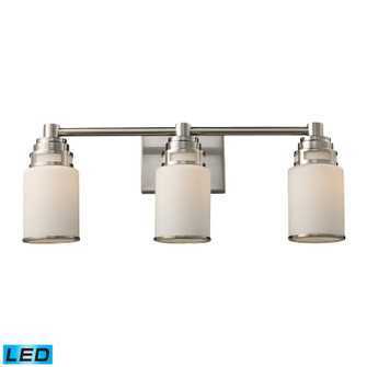 Bryant LED Vanity in Satin Nickel (45|11266/3-LED)