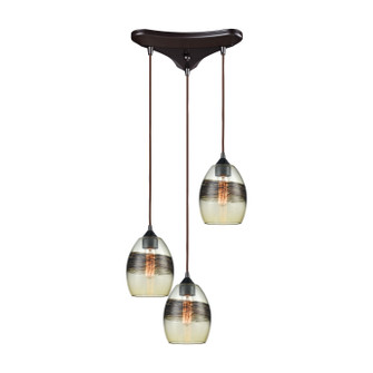 Whisp Three Light Pendant in Oil Rubbed Bronze (45|25122/3)