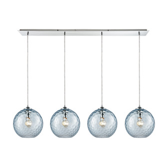 Watersphere Four Light Pendant in Polished Chrome (45|31380/4LP-AQ)